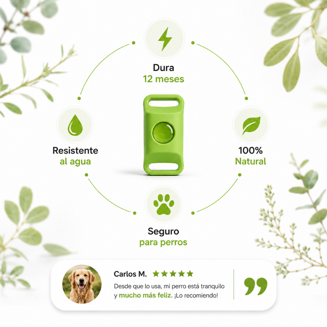 Colgante NaturCane™ SmartRelease Anti Pulgas y Garrapatas